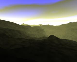 Venus terrain scene 4