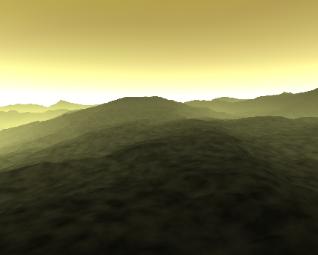 Venus terrain scene 2