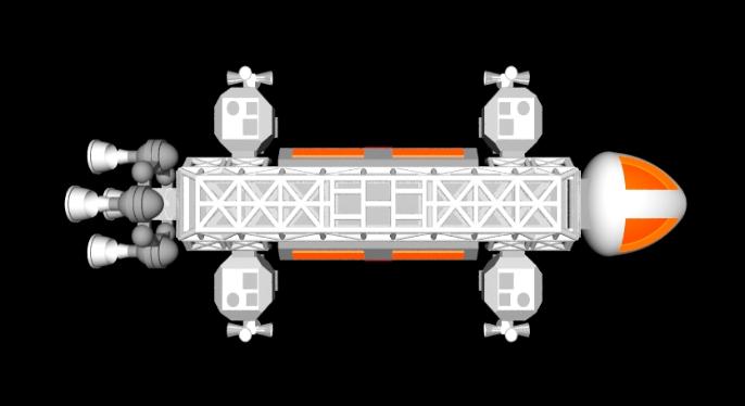 Pov-Ray model of Eagle